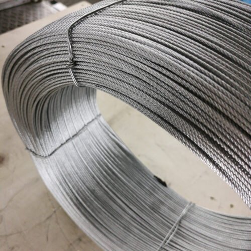 galvanized steel wire rope 7X7 2