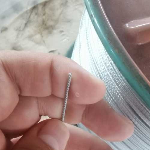 Product image of 1X7 galvanized wire rope 1