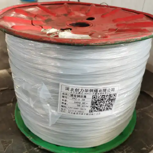Product image of 7X7 galvanized wire rope 1