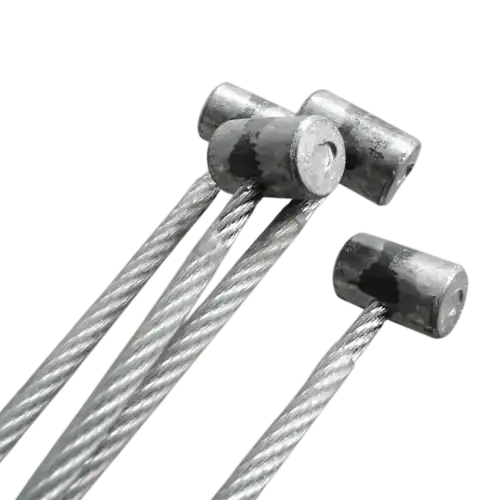 featured image of 7X7 steel rope with end
