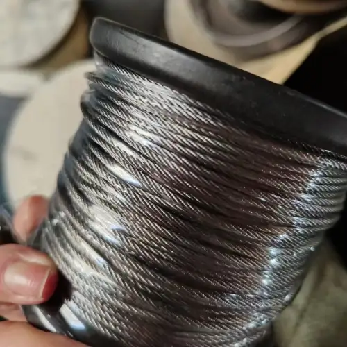 plastic reel package of wire rope