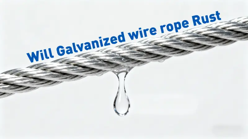 Will galvanized wire rope rust feature image AI generated