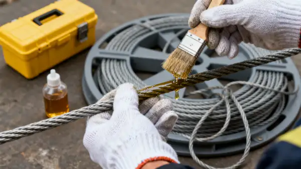 wire rope maintainess AI genrated
