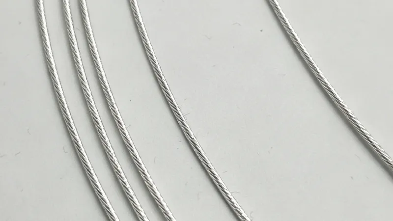 Small-Diameter Galvanized Steel Wire Rope Guide